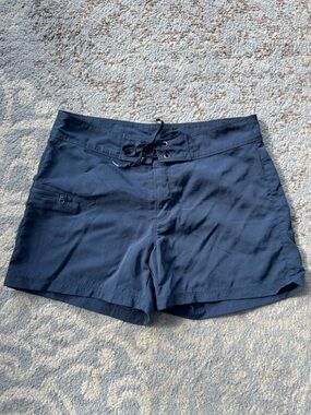Eastern Mountain Sports Nylon Hiking Shorts Navy 16